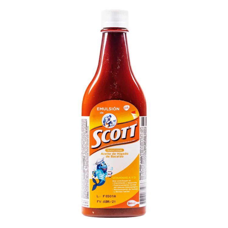 Traditional Scott Emulsion Bottle 180 ML