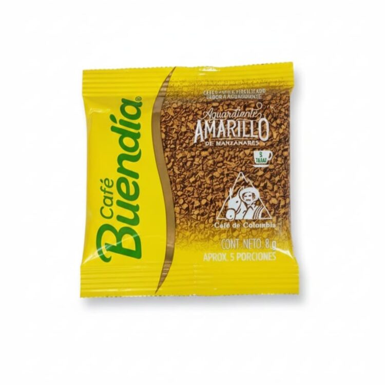 Buen Dia Instant Coffee, Yellow Brandy Flavor, 8g