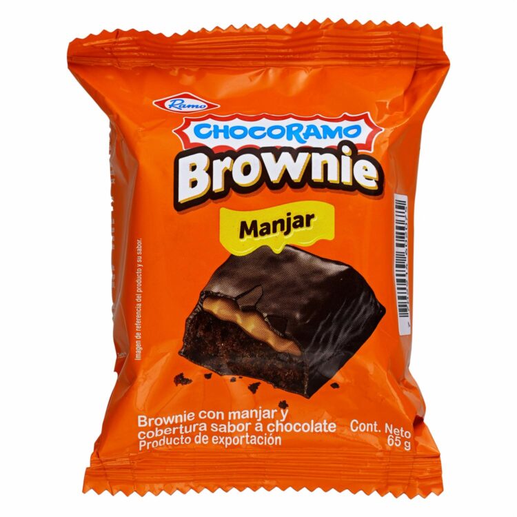 Brownie with Dulce de Leche CHOCORAMO 65 G