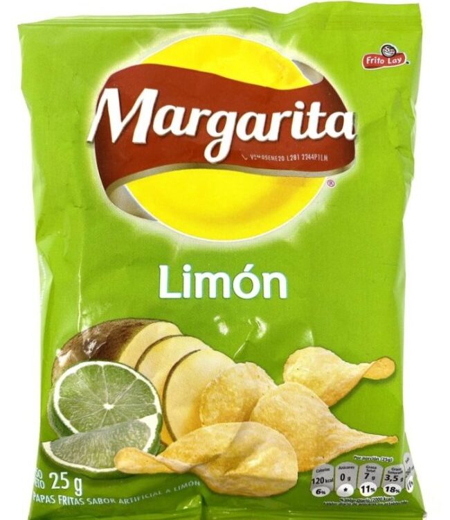 Papas Margaritas Limon x20g