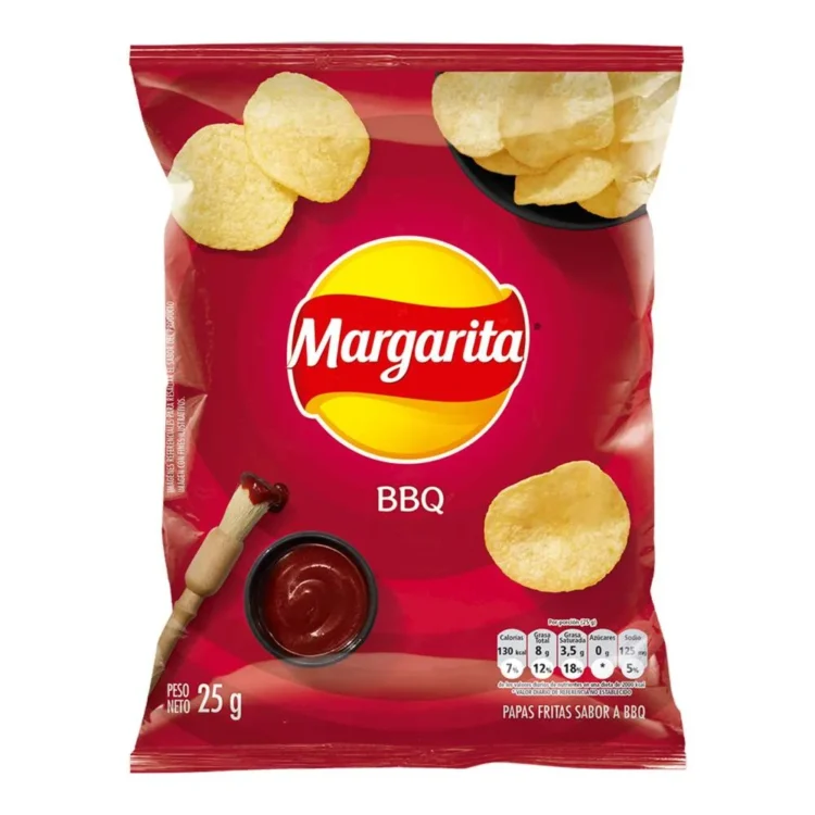 Papas Margarira BBQ x 25gr